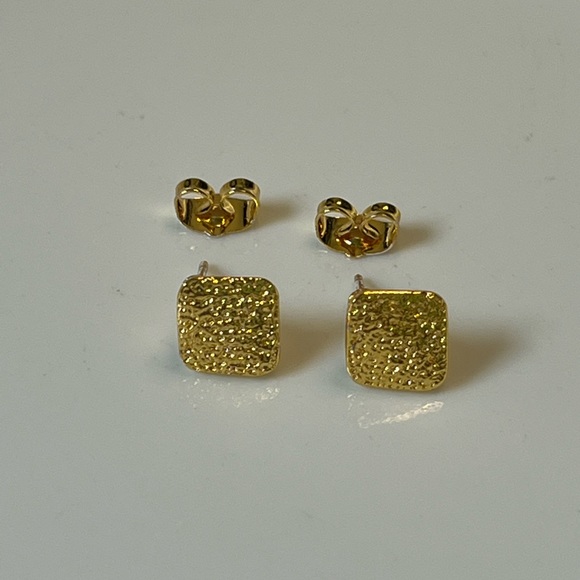 Dubai Gold-Toned Earrings - Picture 1 of 5